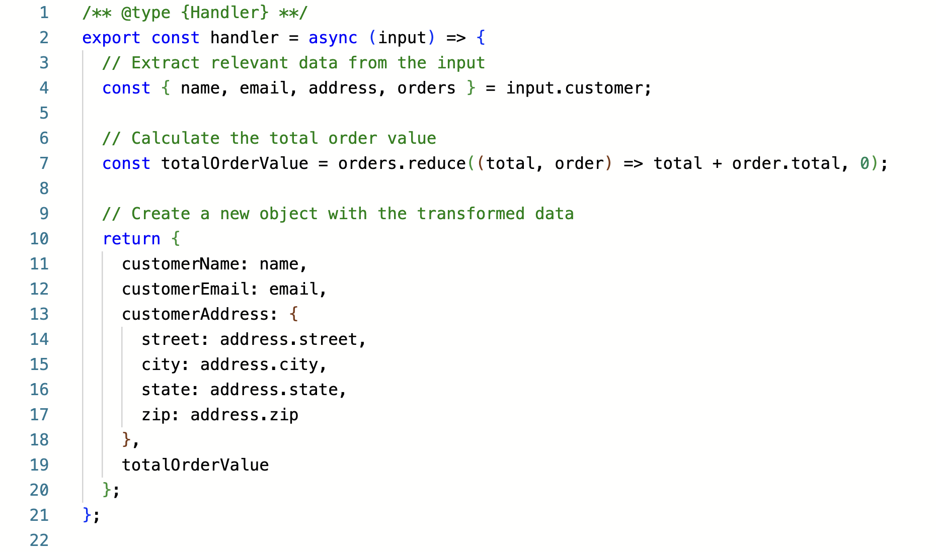 Function Node for Advanced Data Processing